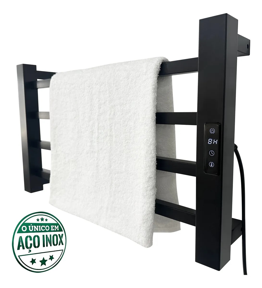 TOALHEIRO TÉRMICO ELÉTRICO PRETO COM TIMER PARA 1 TOALHA – Stanfer ...
