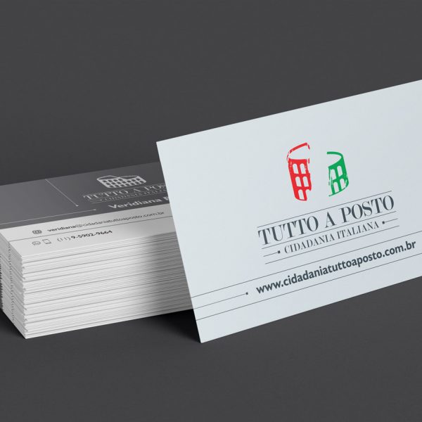 Criação de artes e postagems para redes sociais, mais especificamente Facebook, para assessoria na aquisição de cidadania italiana e nacionalidade portuguesa Tutto a Posto.