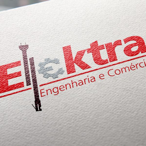 Criação de logo para empresa Elektra Engenharia e Comércio, são especializados em engenharia mecânica, cívil e elétrica, acesse o site oficial para mais informações.
